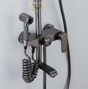 Gray Shower Set Aluminum C-X-2